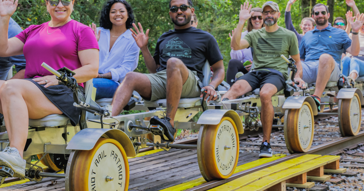 Railbike Rides at Blue Ridge Scenic Railway Blue Ridge, GA
